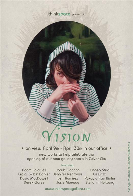 "Vision" group show at the Thinkspace Gallery, April 9 - 30, 2010. [Image by Jennifer Nehrbass] www.thinkspacegallery.com 